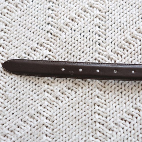 Vicenza leather belt vintage Italy